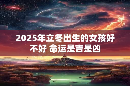 2026年立冬出生的女孩好不好 命运是吉是凶 2026年立冬出生的女孩好不好 命运是吉是凶