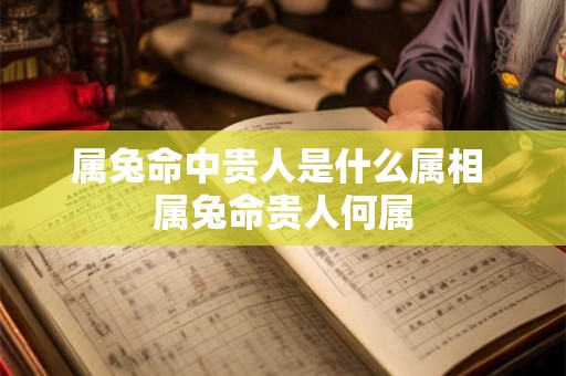 属兔命中贵人是什么属相 属兔命贵人何属