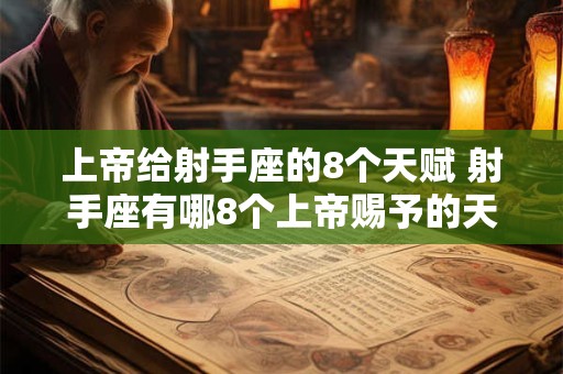 上帝给射手座的8个天赋 射手座有哪8个上帝赐予的天赋