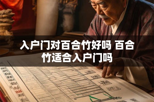 入户门对百合竹好吗 百合竹适合入户门吗