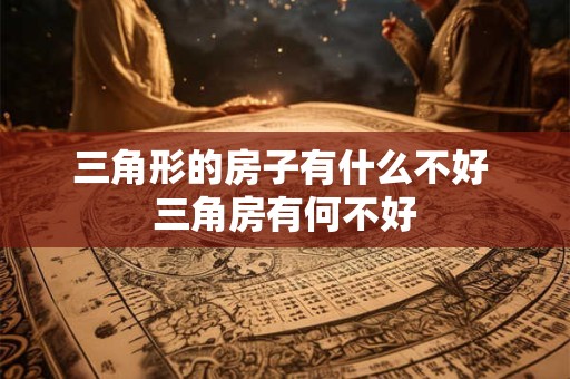 三角形的房子有什么不好 三角房有何不好