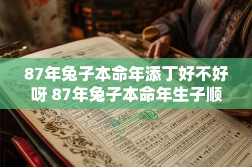 87年兔子本命年添丁好不好呀 87年兔子本命年生子顺利吗