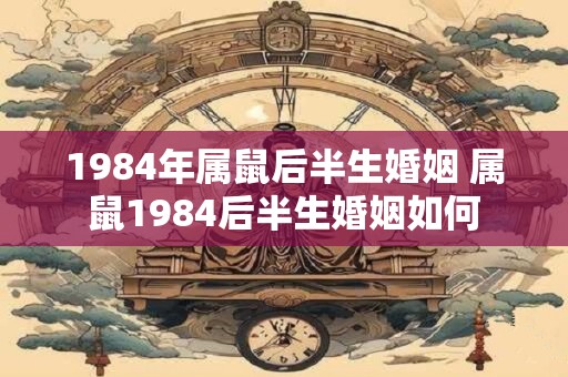 1984年属鼠后半生婚姻 属鼠1984后半生婚姻如何