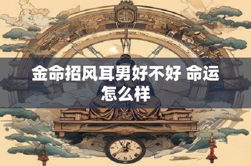 金命招风耳男好不好 命运怎么样