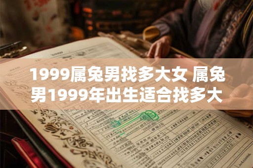 1999属兔男找多大女 属兔男1999年出生适合找多大女