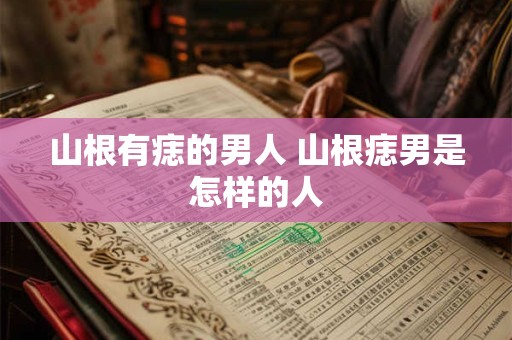 山根有痣的男人 山根痣男是怎样的人