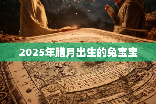 2025年腊月出生的兔宝宝