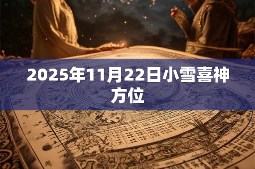 2025年11月22日小雪喜神方位