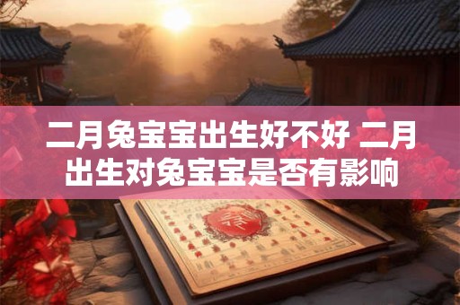 二月兔宝宝出生好不好 二月出生对兔宝宝是否有影响