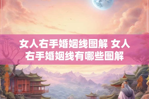女人右手婚姻线图解 女人右手婚姻线有哪些图解