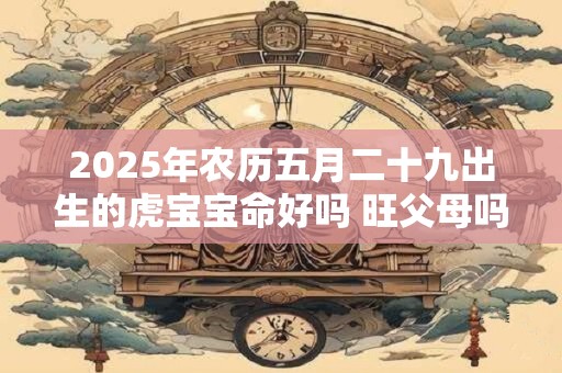 2025年农历五月二十九出生的虎宝宝命好吗 旺父母吗