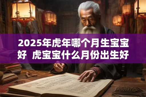 2025年虎年哪个月生宝宝好  虎宝宝什么月份出生好