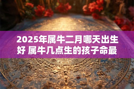 2025年属牛二月哪天出生好 属牛几点生的孩子命最好