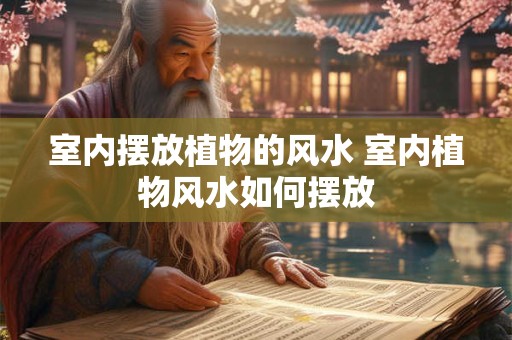 室内摆放植物的风水 室内植物风水如何摆放