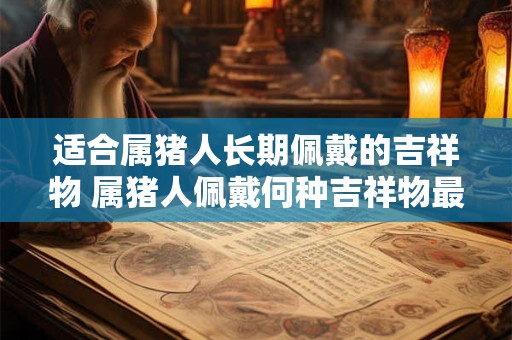 适合属猪人长期佩戴的吉祥物 属猪人佩戴何种吉祥物最适合
