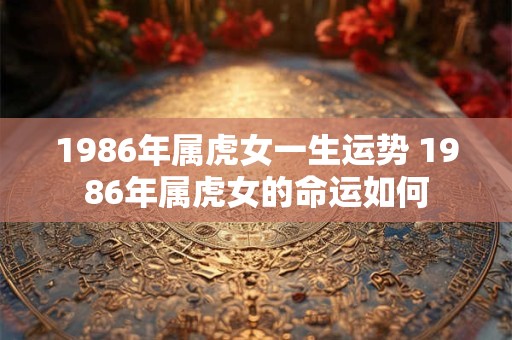 1986年属虎女一生运势 1986年属虎女的命运如何