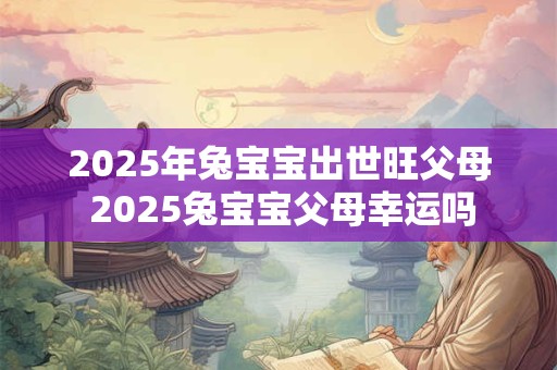 2025年兔宝宝出世旺父母 2025兔宝宝父母幸运吗
