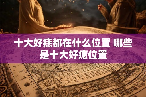十大好痣都在什么位置 哪些是十大好痣位置