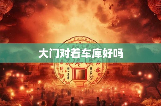 大门对着车库好吗