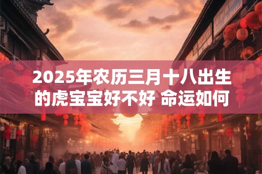 2025年农历三月十八出生的虎宝宝好不好 命运如何