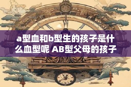 a型血和b型生的孩子是什么血型呢 AB型父母的孩子的血型是什么