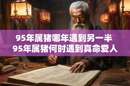 95年属猪哪年遇到另一半 95年属猪何时遇到真命爱人
