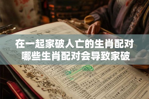在一起家破人亡的生肖配对 哪些生肖配对会导致家破人亡