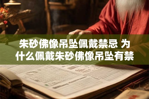 朱砂佛像吊坠佩戴禁忌 为什么佩戴朱砂佛像吊坠有禁忌