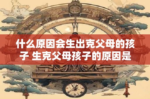 什么原因会生出克父母的孩子 生克父母孩子的原因是什么