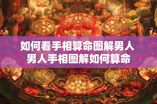 如何看手相算命图解男人 男人手相图解如何算命