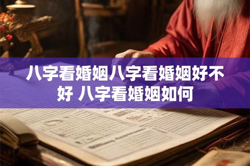 八字看婚姻八字看婚姻好不好 八字看婚姻如何
