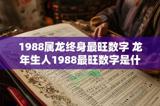 1988属龙终身最旺数字 龙年生人1988最旺数字是什么