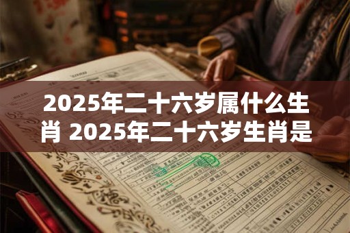 2025年二十六岁属什么生肖 2025年二十六岁生肖是什么 2025年二十六岁属什么生肖 2025年二十六岁生肖是什么