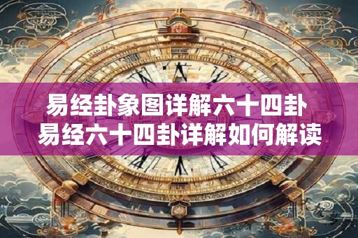 详细阅读:易经卦象图详解六十四卦 易经六十四卦详解如何解读卦象 易经卦象图详解六十四卦 易经六十四卦详解如何解读卦象