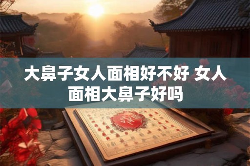 大鼻子女人面相好不好 女人面相大鼻子好吗
