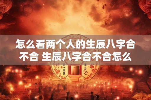 怎么看两个人的生辰八字合不合 生辰八字合不合怎么看