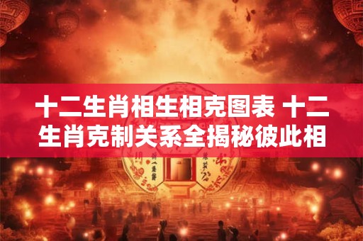 十二生肖相生相克图表 十二生肖克制关系全揭秘彼此相克背后究竟为何