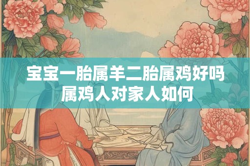 宝宝一胎属羊二胎属鸡好吗 属鸡人对家人如何