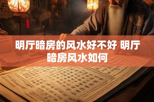 明厅暗房的风水好不好 明厅暗房风水如何