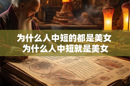 为什么人中短的都是美女 为什么人中短就是美女