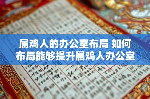 属鸡人的办公室布局 如何布局能够提升属鸡人办公室效率