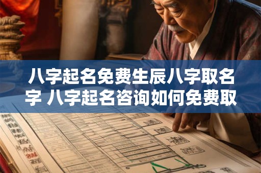 八字起名免费生辰八字取名字 八字起名咨询如何免费取名