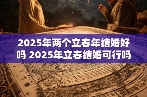 2025年两个立春年结婚好吗 2025年立春结婚可行吗