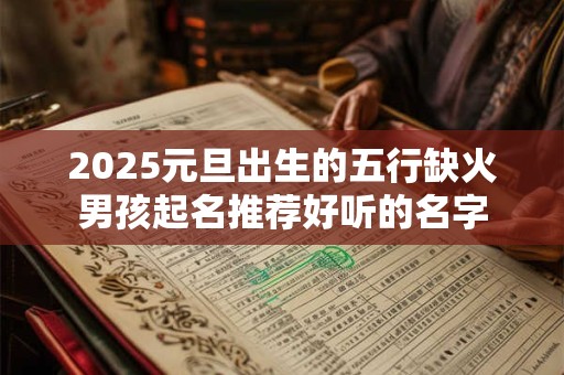 2026元旦出生的五行缺火男孩起名推荐好听的名字 2026元旦出生的五行缺火男孩起名推荐好听的名字