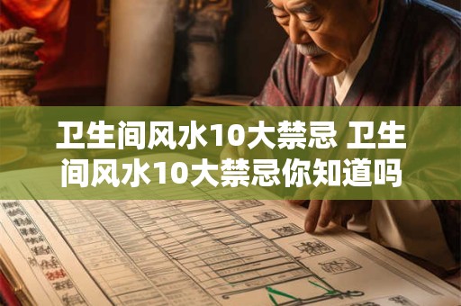 卫生间风水10大禁忌 卫生间风水10大禁忌你知道吗