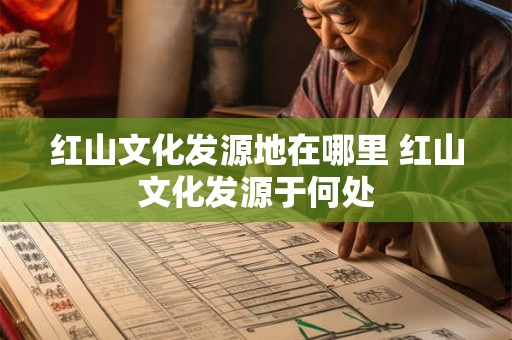 红山文化发源地在哪里 红山文化发源于何处