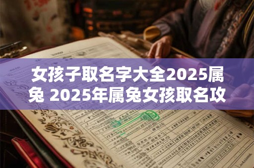 女孩子取名字大全2025属兔 2025年属兔女孩取名攻略