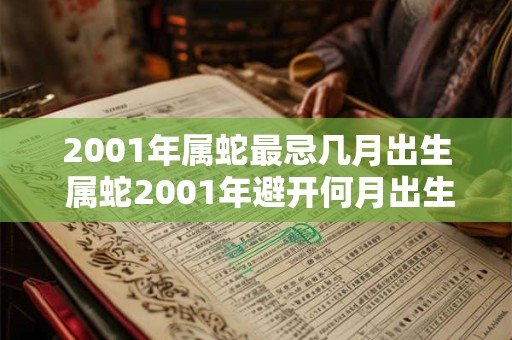 2001年属蛇最忌几月出生 属蛇2001年避开何月出生