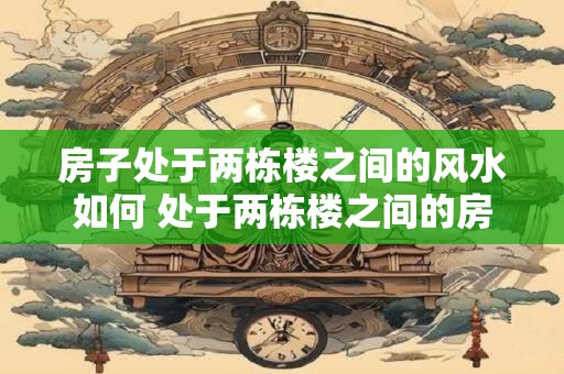房子处于两栋楼之间的风水如何 处于两栋楼之间的房子风水好吗