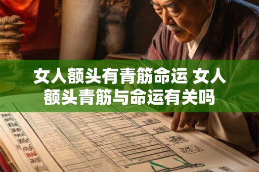 女人额头有青筋命运 女人额头青筋与命运有关吗